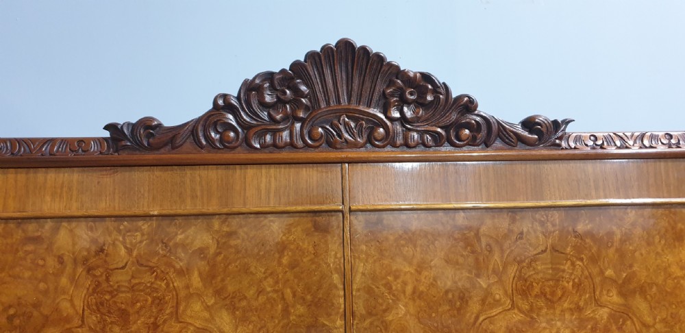 Excellent Quality Burr Walnut Drinks Cabinet View V