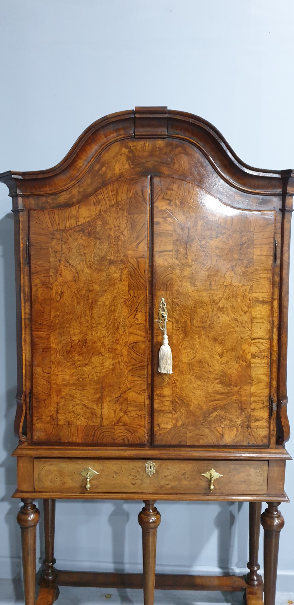 Fabulous Walnut Cabinet on Stand View V