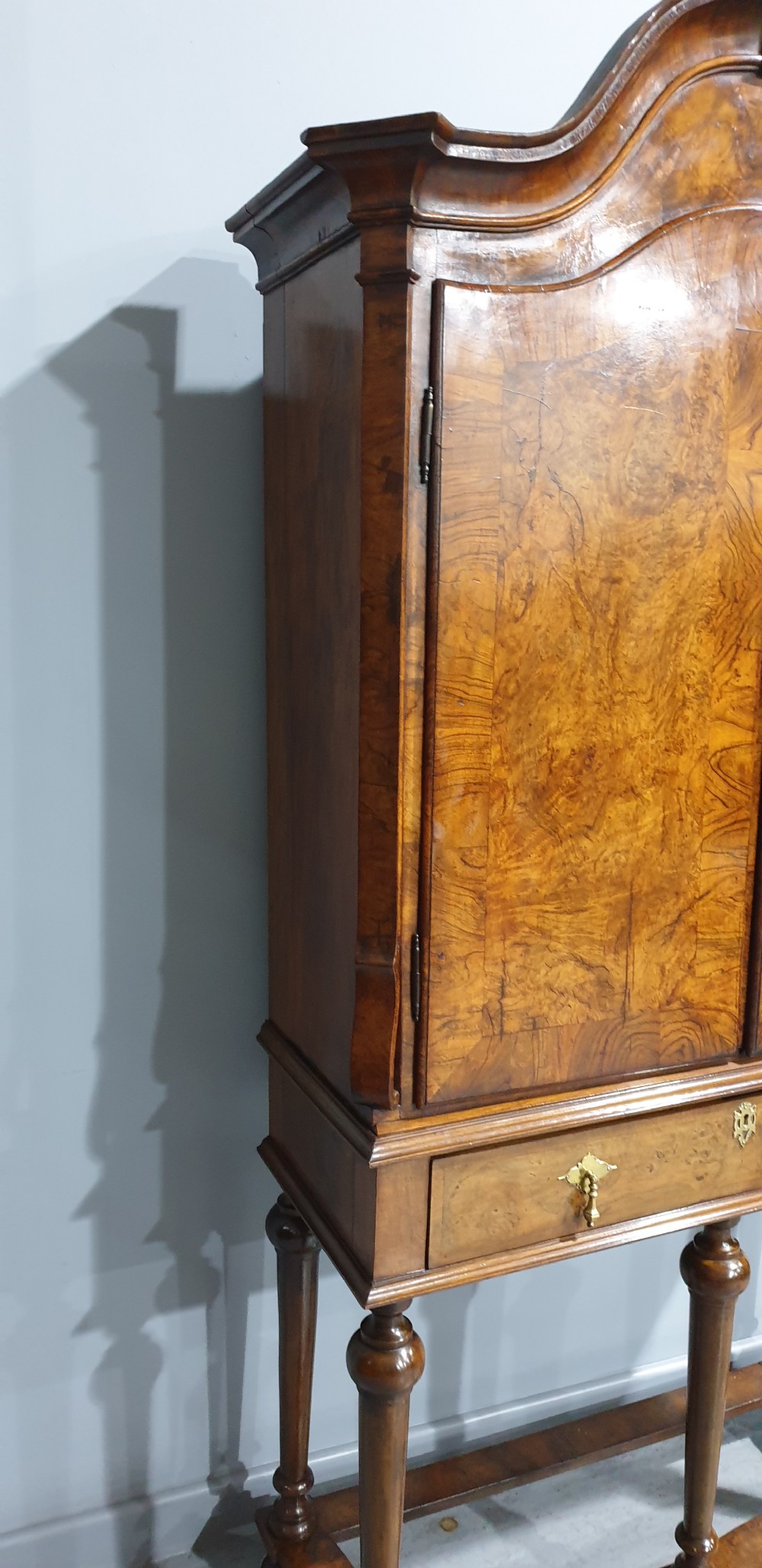 Fabulous Walnut Cabinet on Stand View VI