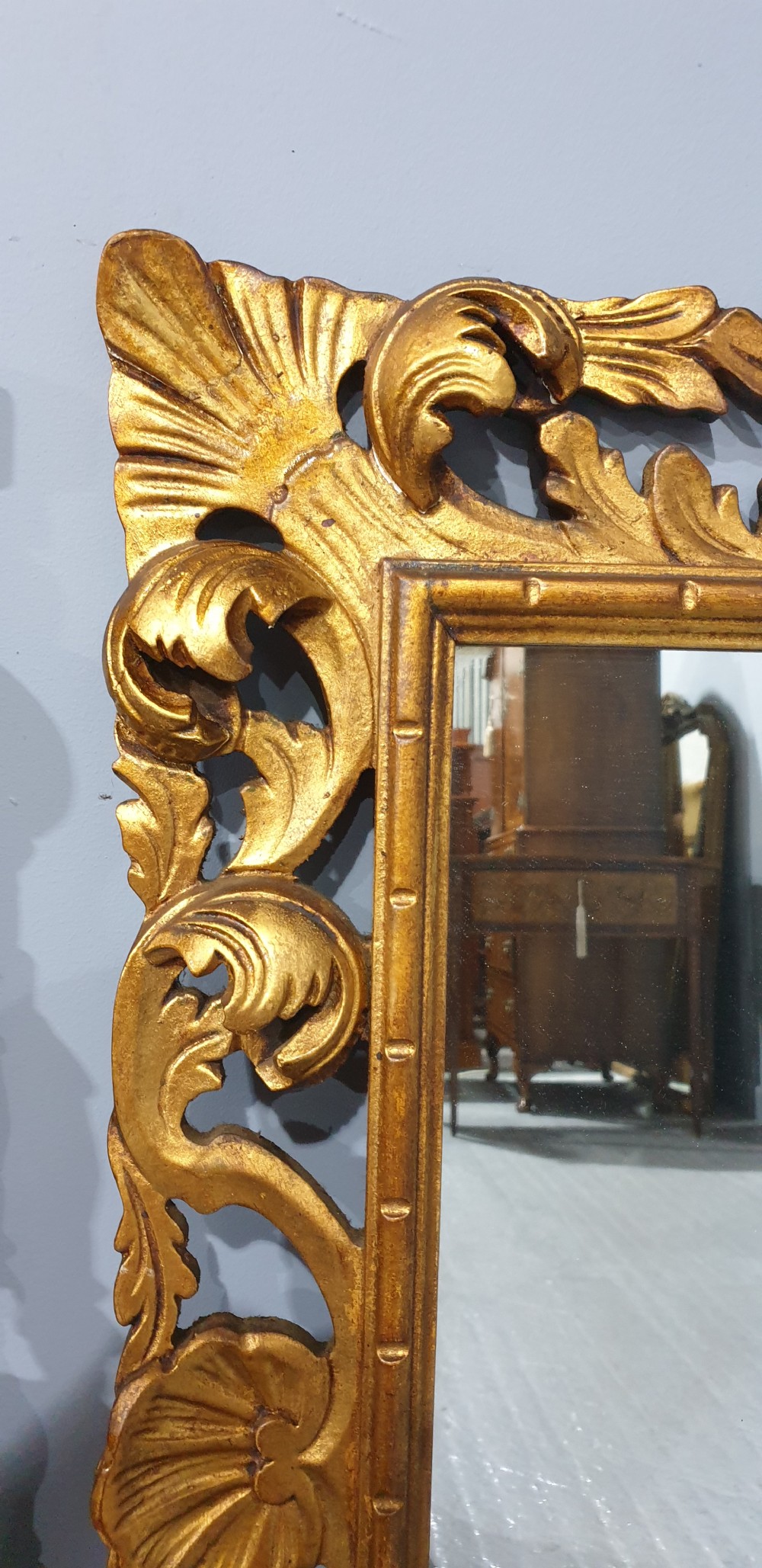 Excellent Pair Gilt Wall Mirrors View III