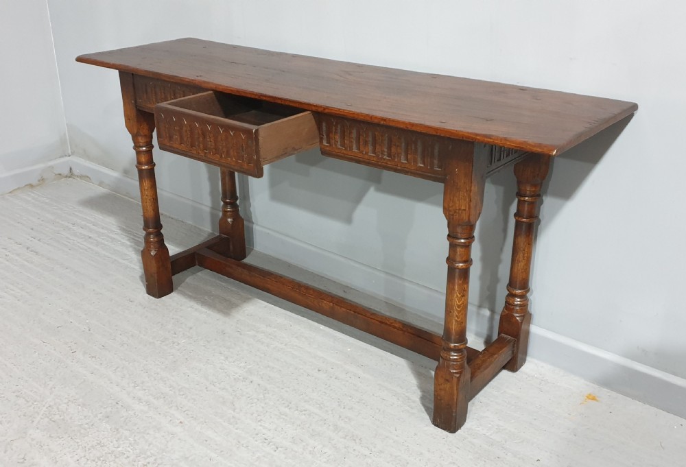 Super Quality Oak Console Hall Table View VII