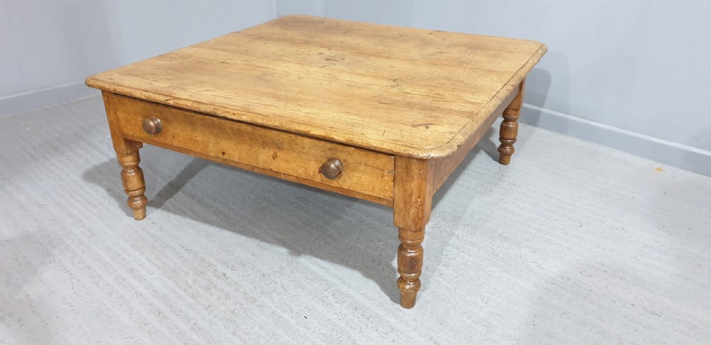 Victorian Pine Coffee Table View II