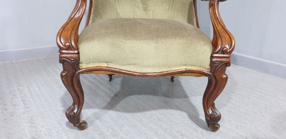 Very Nice Regency Library Armchair View V