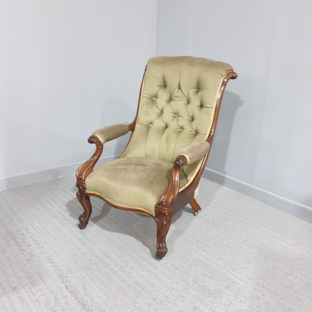 Very Nice Regency Library Armchair