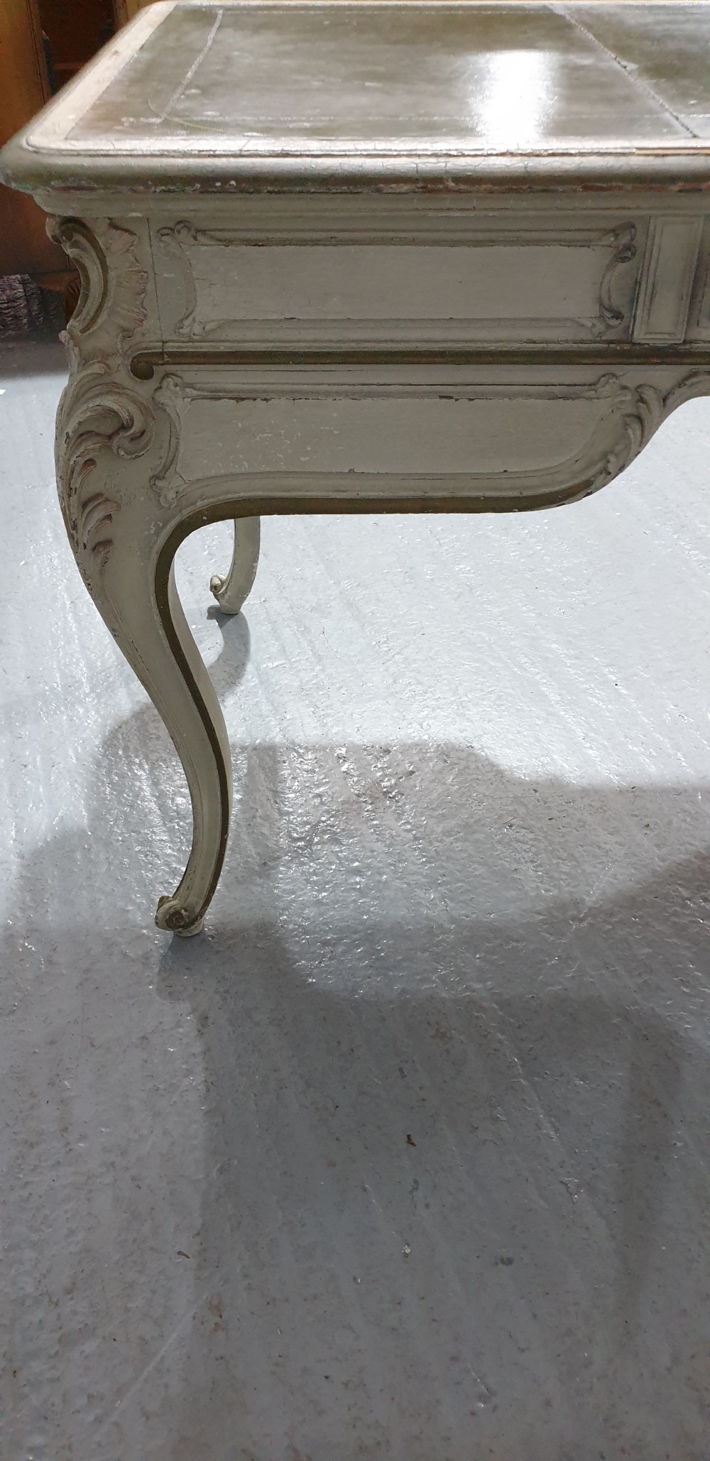 French Painted Bureau Platt View VIII