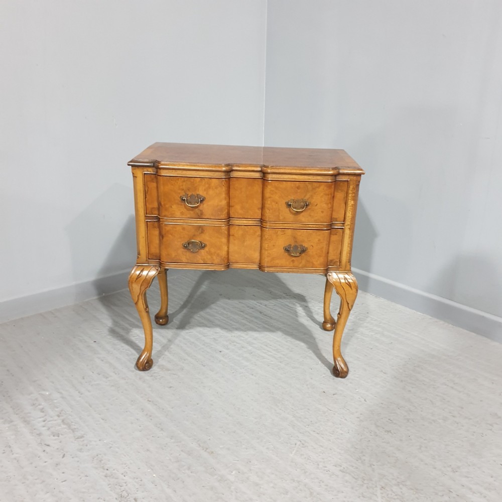 Very Pretty Burr Walnut Low Boy