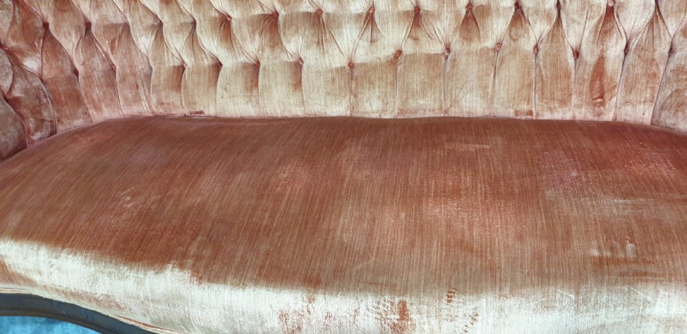 Outstanding Victorian Mahogany Sofa View XIII