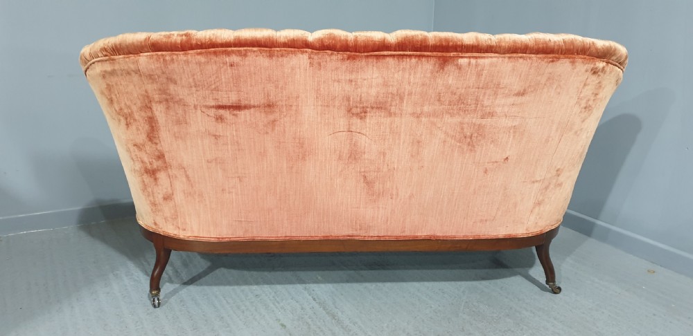 Outstanding Victorian Mahogany Sofa View XV