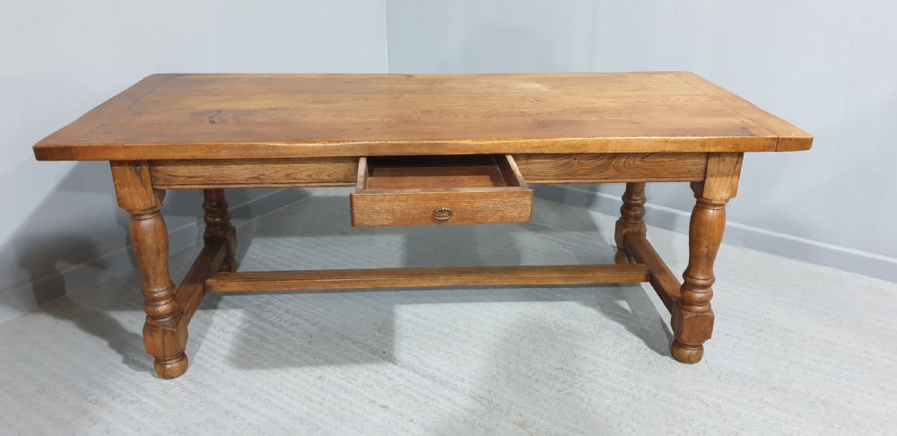 Super Quality Oak Farmhouse Refrectory Kitchen Table View III