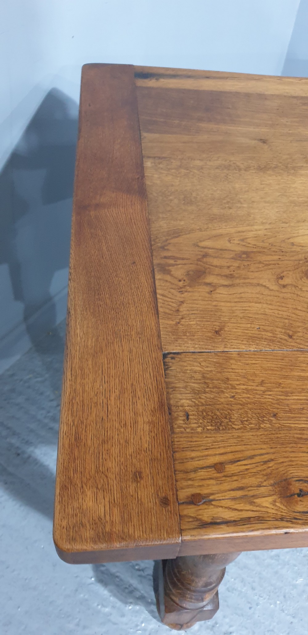 Super Quality Oak Farmhouse Refrectory Kitchen Table View VII
