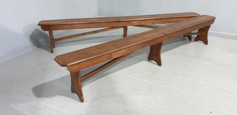 super Pair Victorian Long Benches