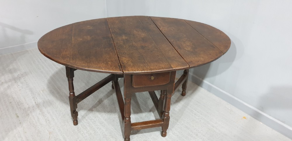Very Good Oak Gate Leg Dining Table View V