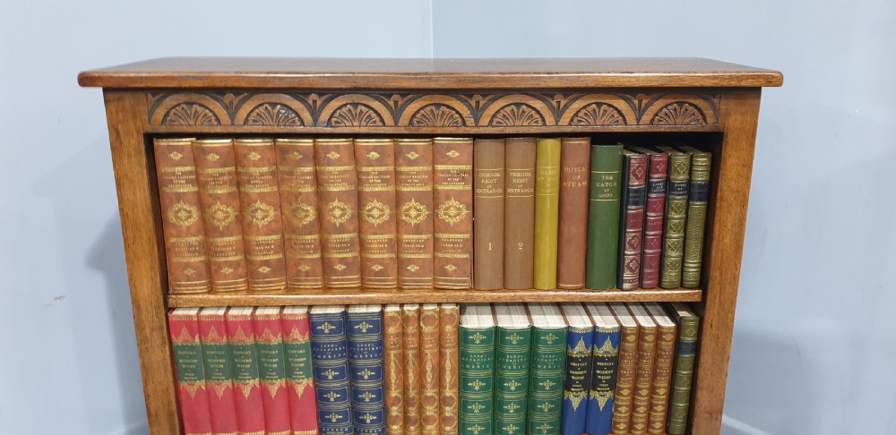 Oak Open Library Bookcase View II