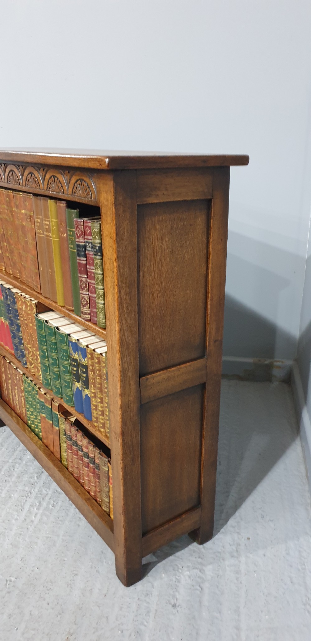 Oak Open Library Bookcase View III