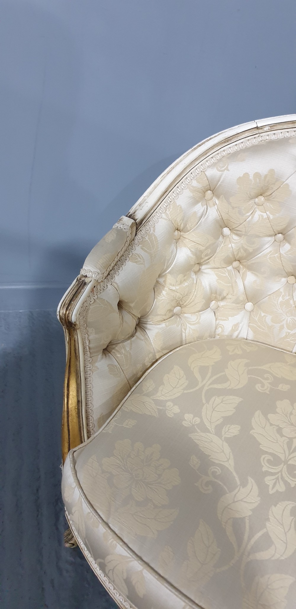 Lovely French Painted Two Seat Sofa View III