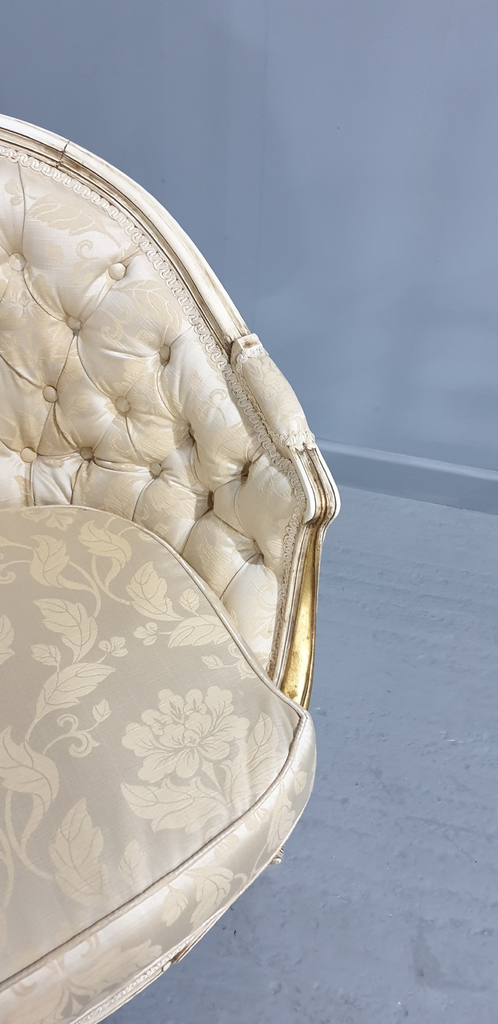 Lovely French Painted Two Seat Sofa View IV