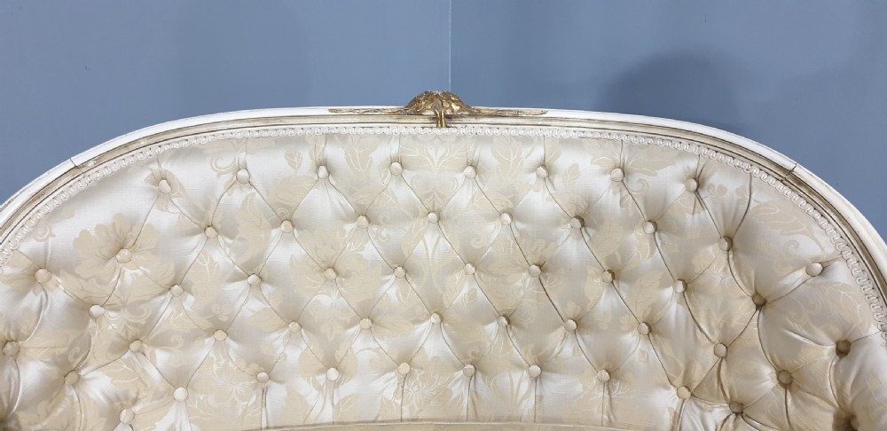 Lovely French Painted Two Seat Sofa View VI