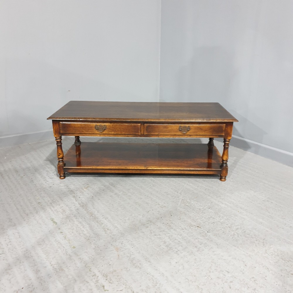 Oak Plank Coffee Table