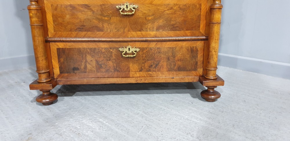 Fine Burr Walnut Chest of Drawers View VII