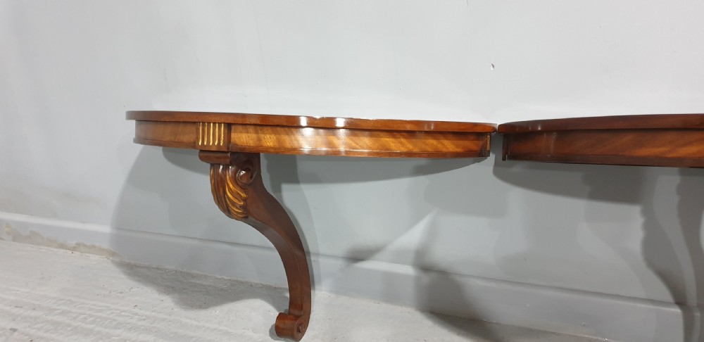 Super Pair Wall Hanging Console Tables View IV