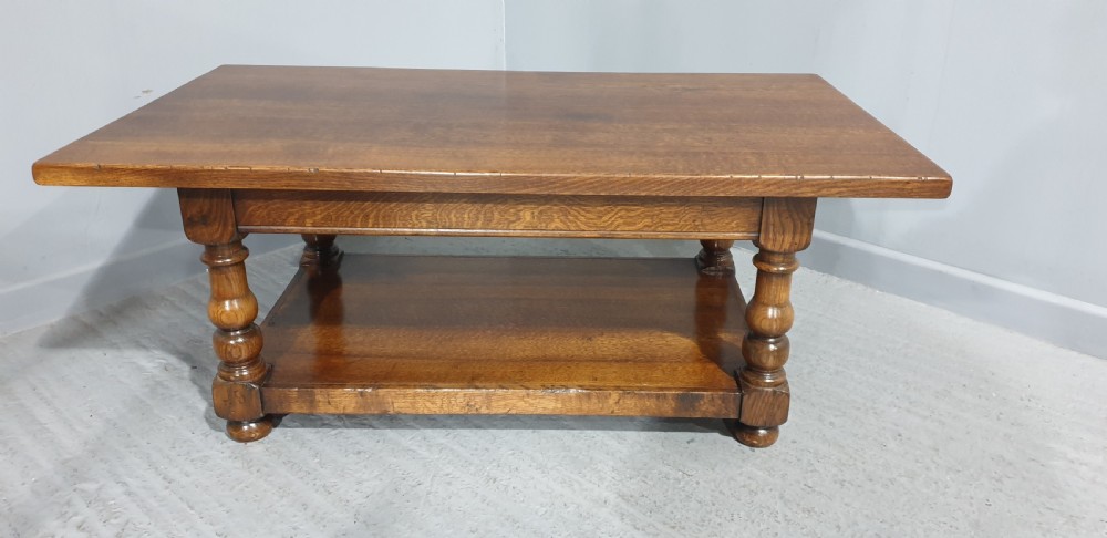 Oak Plank Coffee Table View II