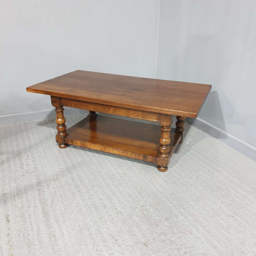 Oak Plank Coffee Table