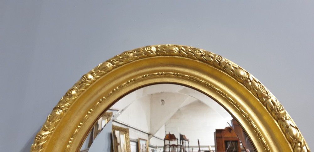 Superb Pair English Victorian Gilt Mirrors View IV