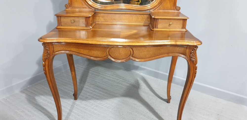 Superb French Walnut Dressing Table View III