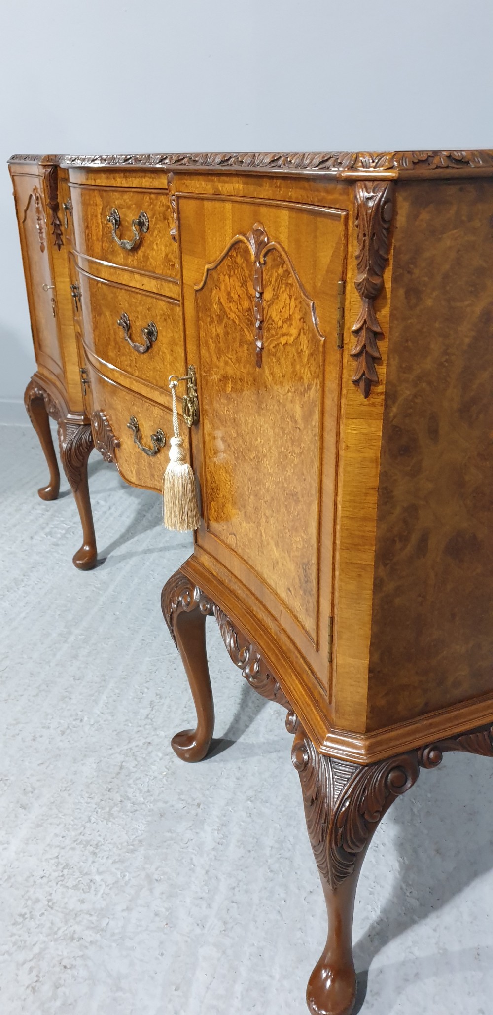 Stunning Burr Walnut Sideboard View VI