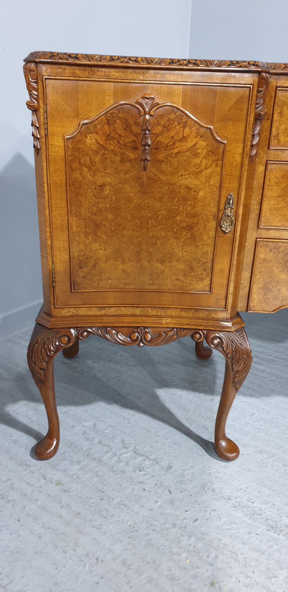 Stunning Burr Walnut Sideboard View IX