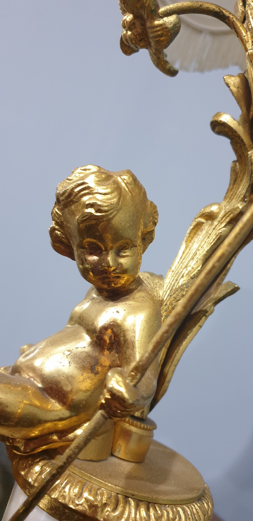 Top Quality Ormolu and Marble Table Lamp View IV
