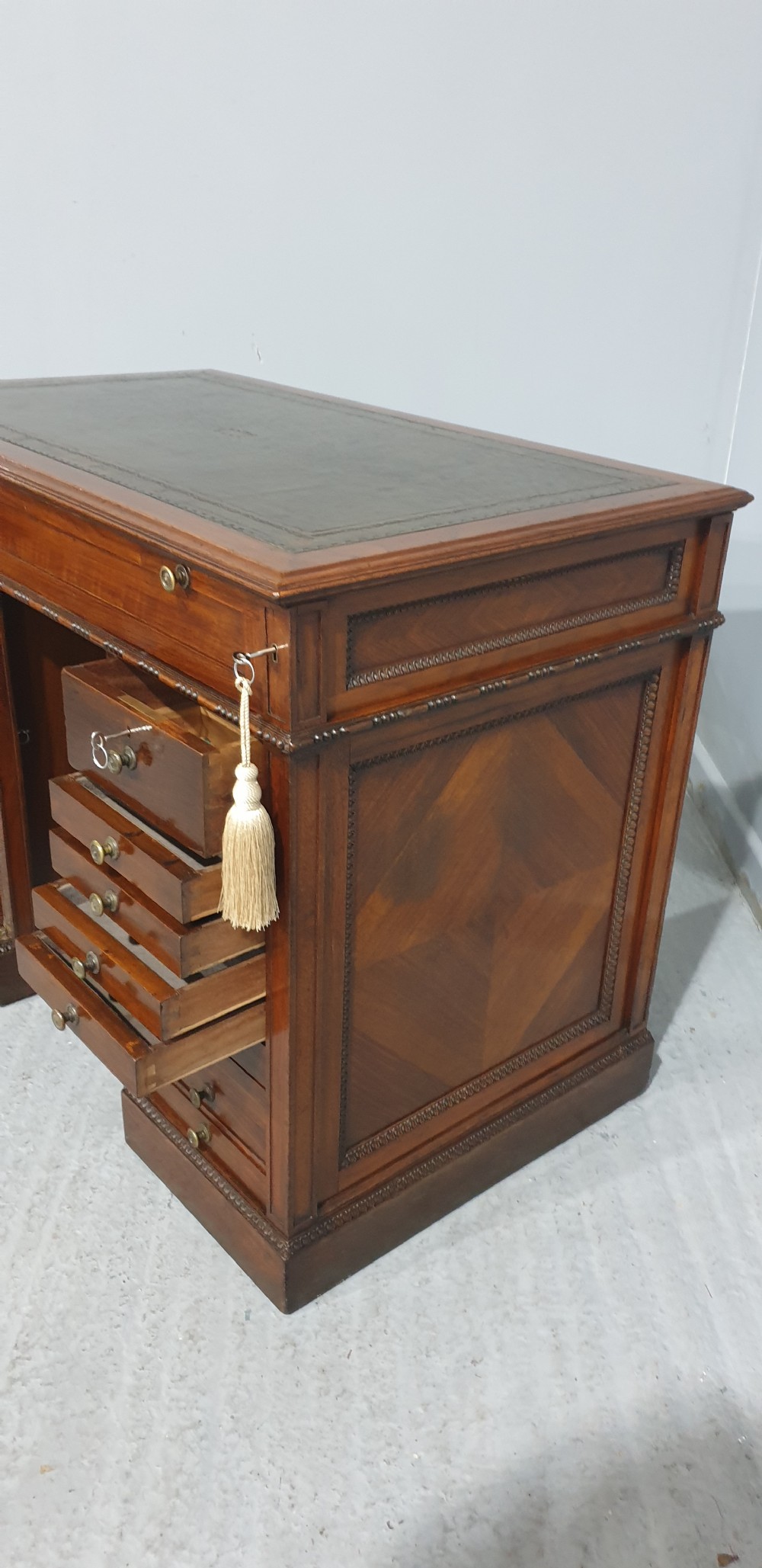 Lovely Mahogany Specimen Desk View X