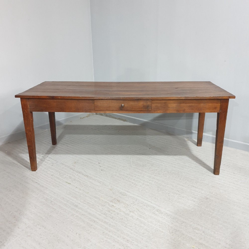 English Farmhouse Oak Refrectory Kitchen Dining Table