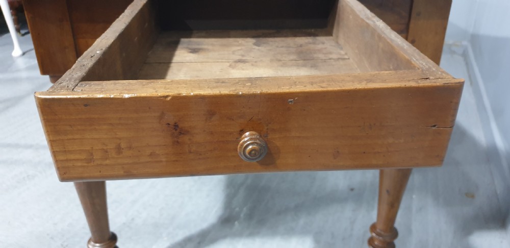 Fabulous French Cherry Farmhouse Kitchen Refrectory Table View VI