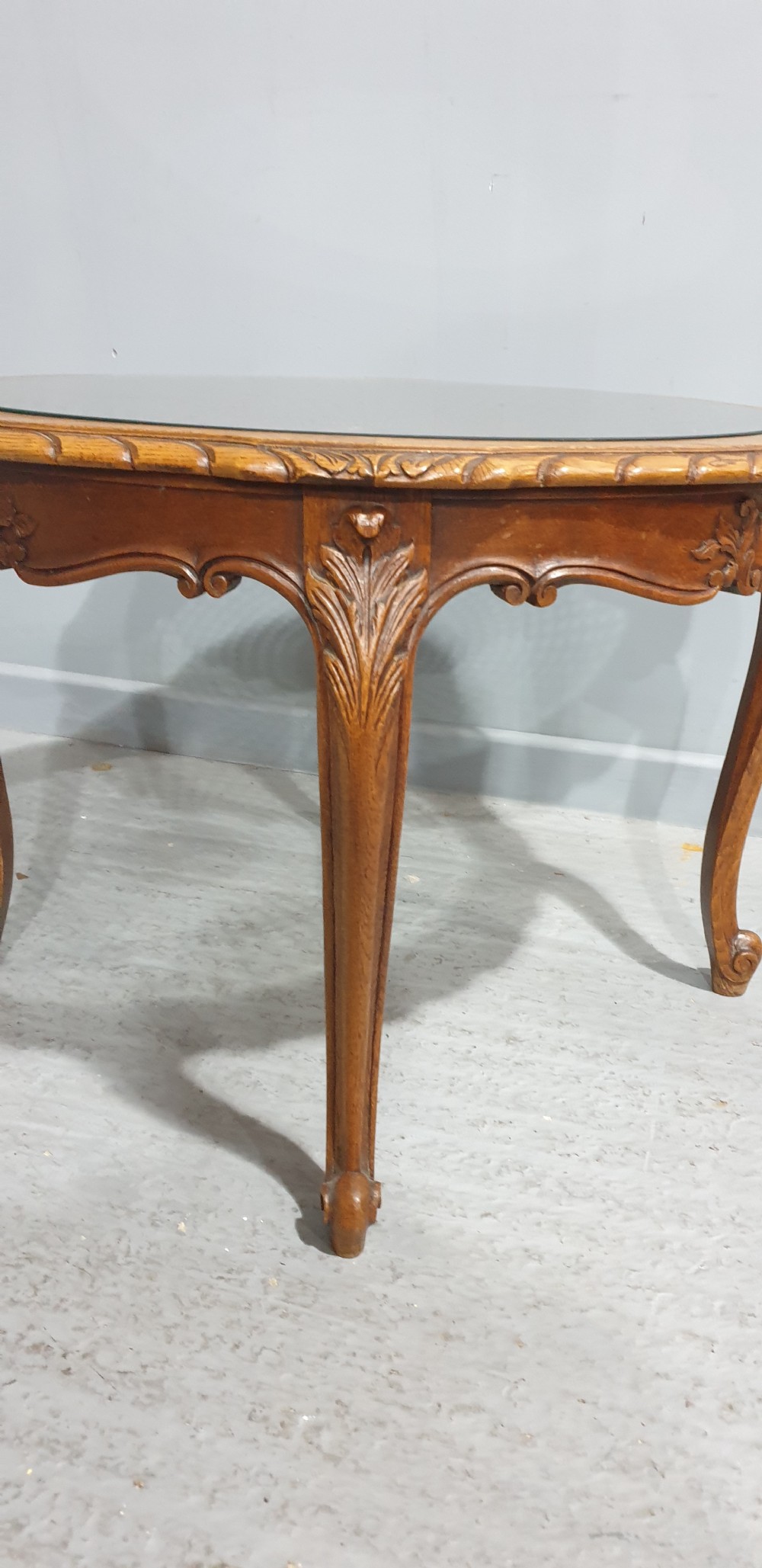 French Bergere Coffee Table View II