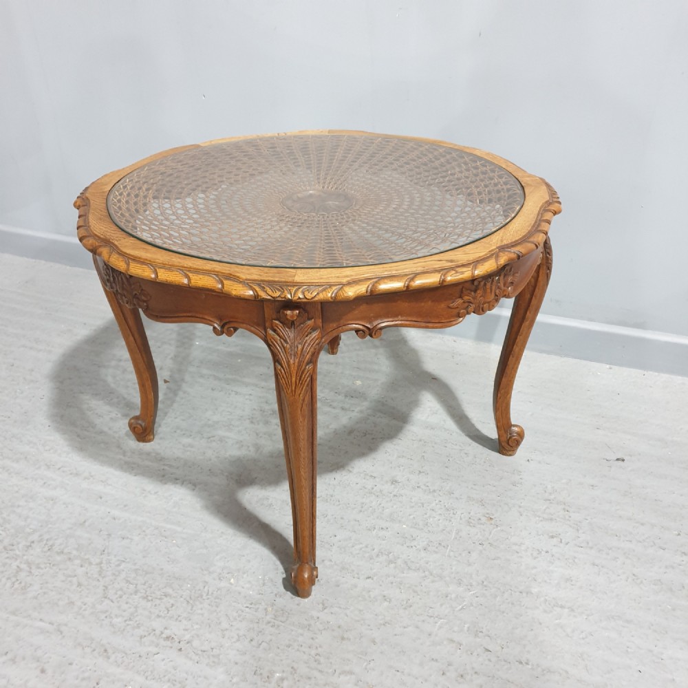 French Bergere Coffee Table