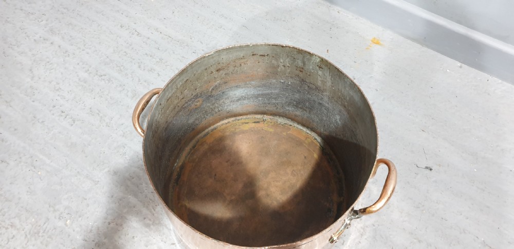 Large Georgian Copper Cooking Pot View VI