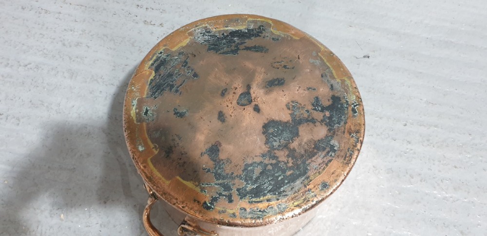 Large Georgian Copper Cooking Pot View VII