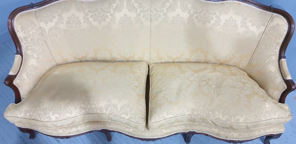 Superb French Curved Sofa View III