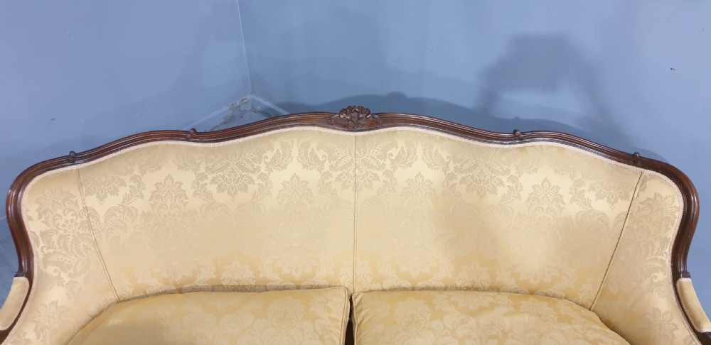 Superb French Curved Sofa View V