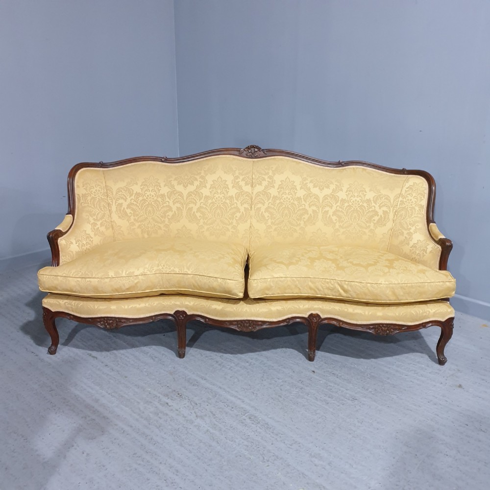 Superb French Curved Sofa