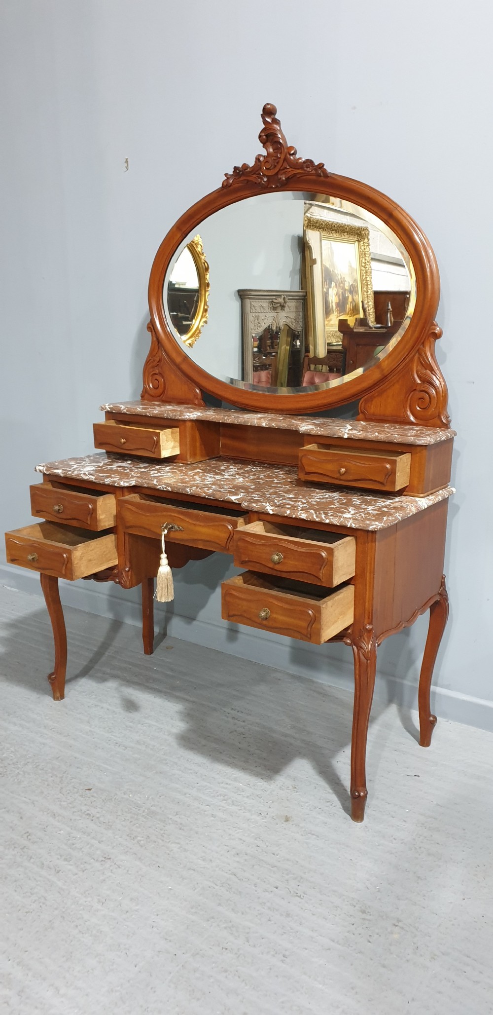 Super French Walnut Dressing Table View XI