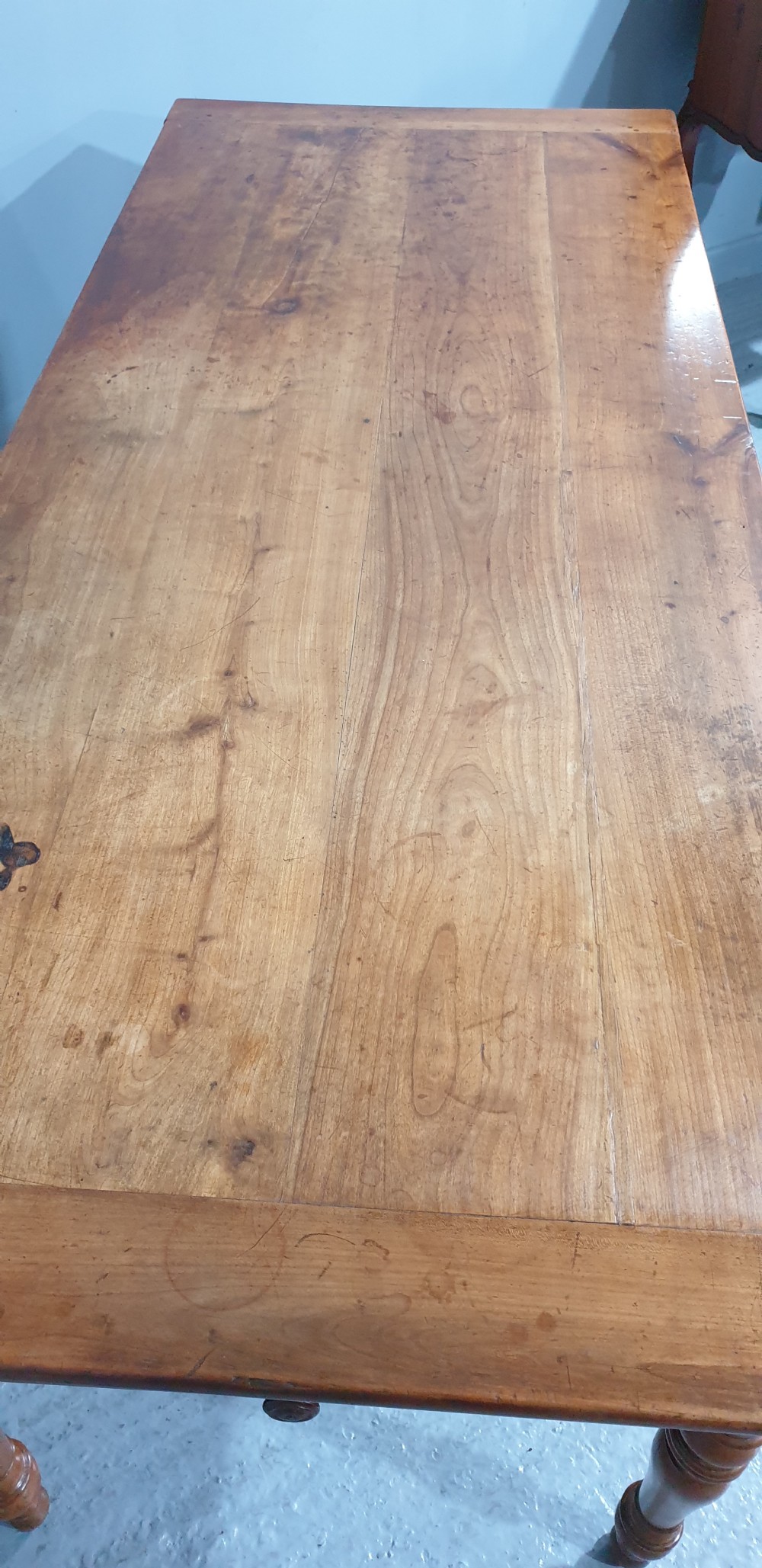 Super French Cherry Farmhouse Kitchen Table View XVII