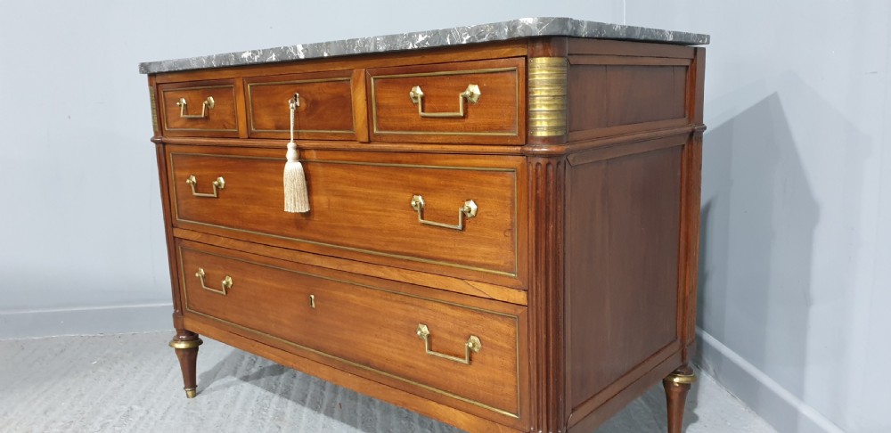 19thc French Directoire Commode Chest of Drawers View VI