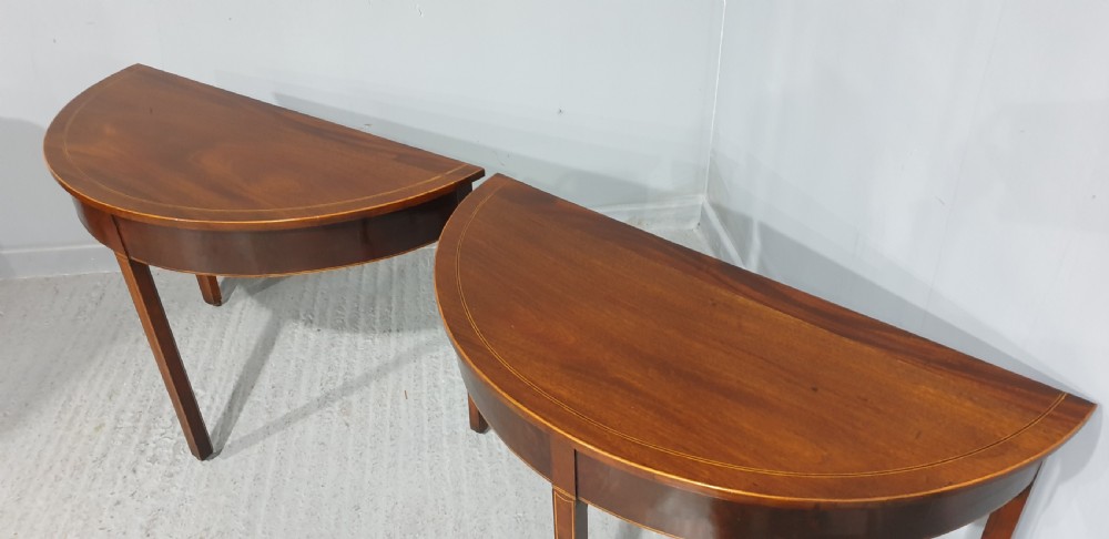 Super Pair Regency Console Tables View XII