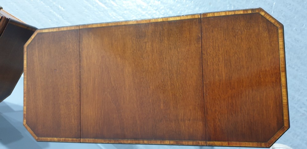 Super Pair Mahogany Lamp Tables View II