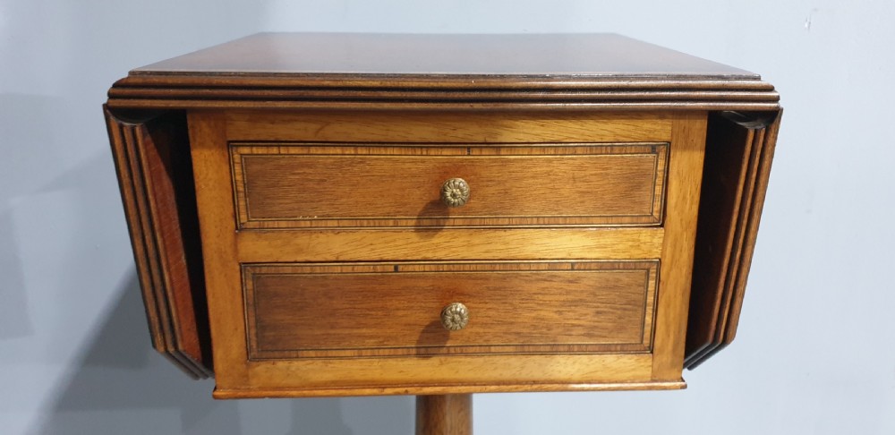 Super Pair Mahogany Lamp Tables View V