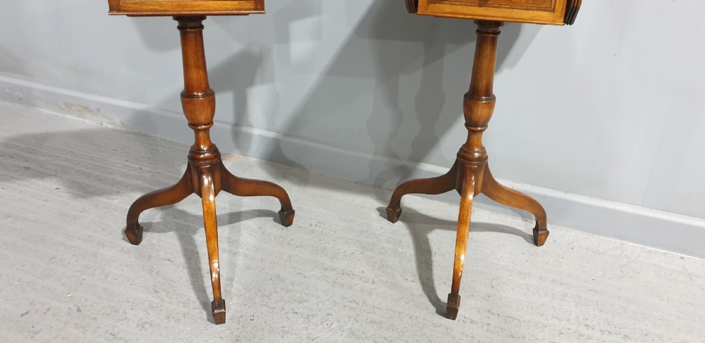 Super Pair Mahogany Lamp Tables View VII