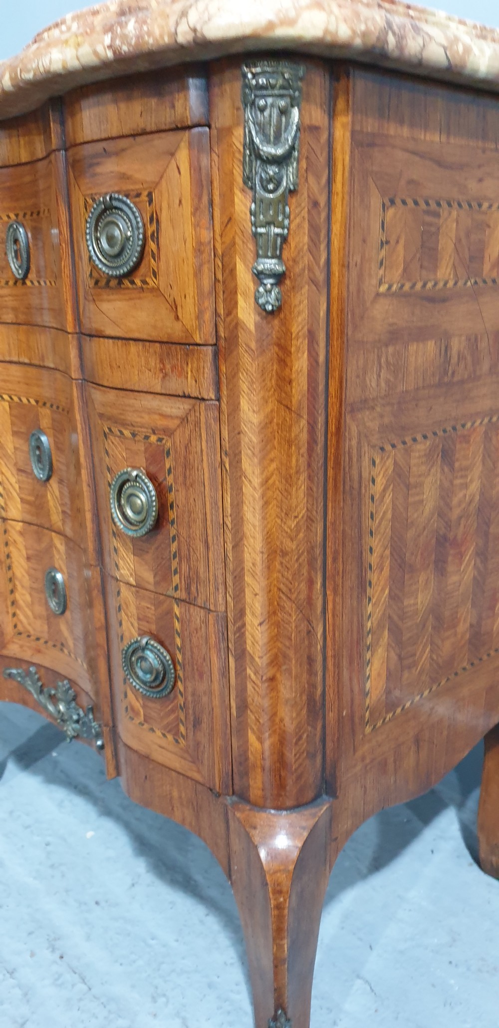 Wonderful French Miniature Chest of Drawers View VIII