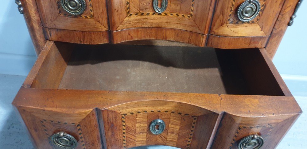 Wonderful French Miniature Chest of Drawers View IX